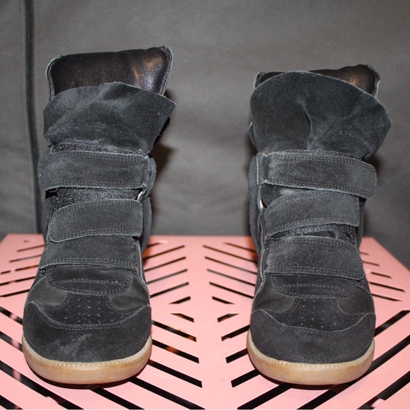 COPY - Isabel Marant Wedge Sneakers - Picture 1 of 16